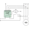 F&amp;F III fazės apsivalymo sensors400V + N 2NO / NC - CZF- 331
