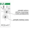 F&amp;F Laiko siųstuvas 24 / 230V 2x8A - PCG- 417