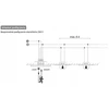 F&amp;F LAZERINIS JUTIKLIS ALIUMININIS 230V DRL-60-230