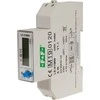 F&amp;F 1 fazės elektros skaitiklis 5 / 100A 230V su LU- 01MW ekranu