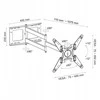 Fiber Mount Fiber Novelty Longo 100 - Ypač ilgas pasukamas laikiklis LCD televizoriams 26" - 55" PIVOT