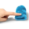 3D plastikas (guma/TPU) FiberFlex 40D juoda 1.75mm 0.85kg Fiberlogy