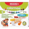 Colormaxi markeriai 12 spalvų Fibracolor