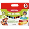 Fibracolor Megacolor flomasteriai, 10 spalvų