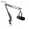 Fifine AM8T AMPLIGAME USB/XLR RGB mikrofon dynamiczny studyjny ze statywem juoda