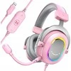 FIFINE H6P AmpliGame RGB studijinės ausinės, 7.1 erdvinio garso sistema
