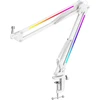 Fifine Stalovas tiesus biurko laikiklis mikrofonui BM38W baltas, RGB