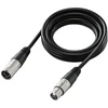 Fifine XLR kabelis 180 cm (juodas) (L9C)