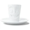 FiftyEight Fiftyeight T_02_16_01 miseczka Baltas Espresso 1 vnt.