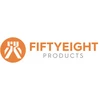 Usorteret Fiftyeight Products PENKIASDEŠIMT AŠTUONIOS 2 torto lėkštės su įkandimu Ø 20 cm baltos