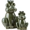 Mondex MAVE Figura żaba keramikinė 21x15x28,5 cm