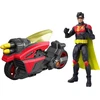 Figūrėlė Batman DC Universe Robin 15 cm ir maža transporto priemonė (380-2651)