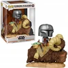 Funko Pop Deluxe Star Wars figūrėlė - Mando ant Bantha su Vaiku krepšyje žaislinė figūrėlė (17,1 cm)