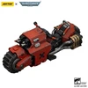 Figūrėlė Games Workshop Figūrėlė Warhammer 40k Blood Angels Raider tipo kovinis motociklas Blood Angels su dvigubais bolt šautuvais, transporto priemonė 1/18, 22 cm