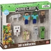 Pmi Kids World MINECRAFT 3D trintukai - 8 vnt. pakuotė „Deluxe Box“ (versija A)