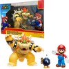 Jakks Pacific „Super Mario“ – „Mario vs. Bowser Diorama Set“ (64512-4L)