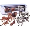 Jokomisiada Gyvūnų safari rinkinys, liūto figūros, zebras