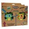 Pmi Kids World FUGGLER S2 keičiamų stilių figūrėlės - 2 vnt. rinkinys (Leonardo ir Michelangelo)