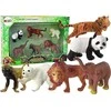 Figūrėlių rinkinys Safari gyvūnai Lean Toys, 6 vnt.
