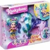 Magic Box KookyLoos Star Aurora lėlė + vienaragis su plaukais + priedai