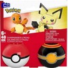 MEGA Pokemon Charmander ir Pichu HXP13 CONSTRUX statybiniai blokeliai