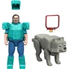 Mattel MINECRAFT Steve i wilk 2pak figurek JFR71 /4