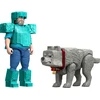 Mattel MINECRAFT Steve i wilk 2pak figurek JFR71 /4