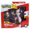 Pokémon - kovos figūrėlių rinkinys, 2 vnt. - Mewtwo ir Mew (PKW2941)