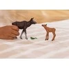 Schleich figūrėlė Laukinės gamtos briedžio ir veršelio figūrėlės