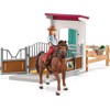 SCHLEICH HORSE CLUB Rinkinys Lisa ir Cayenne