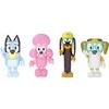 TM Toys Bluey - 4 figūrėlių rinkinys - Bluey ir draugai (90202)