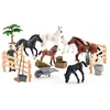 WOODYLAND FAUNICA Rinkinys koni 96036 60361