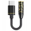 „FiiO x Jade Audio JIEZI A“ ausinių stiprintuvas – juodas ir auksinis – ausinių DAC/AMP 3,5 mm