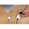 Fixed Įkroviklis fiksuotam įkrovimui GaN III 2x USB 2x USB-C PD 65W (FIXCS65-3-WH)