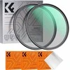 Filtras Kf Rinkinys Filtrów 2w1 Filtras Juodas Diffusion 1/4 Oraz 1/8 K&amp;f Concept Na 52mm / Sku.1710v1
