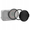 Puluz 3 in 1 rinkinys UV filtras adapteris 52 mm filtrams dangtelis Insta360 Ace Pro 2 / Pu770b