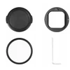 Puluz 3 in 1 rinkinys UV filtras adapteris 52 mm filtrams dangtelis Insta360 Ace Pro 2 / Pu770b
