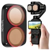 Filtras SunnyLife hibridinis pilkas ND16 + PL poliarizacinis Dji Osmo Pocket 4 Pro / 4p / 4pro / Op4-fi353-16p (SB12319)