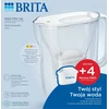 Vandens filtravimo ąsotis BRITA Style Essential 2.4L, baltas su vandens filtrais MAXTRA PRO PURE PERFORMANCE, 4 vnt.