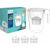 Philips AWP2943WHT3/58 + 3 filtry Micro X-Clean Softening+ balta