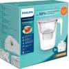 Philips AWP2943WHT3/58 + 3 filtry Micro X-Clean Softening+ balta