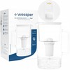 Filtravimo ąsotis Wessper D2 Borosilicate balta