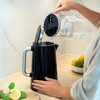 Filtravimo ąsotis Wessper Dzbanek D2 Borosilicate FutureFlow Aquamax (WES201-FF-BK)