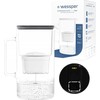 Filtravimo ąsotis Wessper Dzbanek D2 Borosilicate FutureFlow Aquamax (WES201-FF-BK)