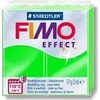 Fimo Plastikiniai masė termoreaktyvus poveikis neon žalia 57g