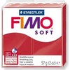 Fimo Masa plastyczna termoutwardzalna Soft świąteczna czerwień 57g