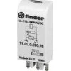 Finder MODUŁ EMC LED Žalias+WAR 110-240VAC/DC