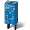 Finder EMC LED Žalias+WARYSTOR 6-24VAC/DC