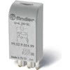 Finder EMC MODULIS LED ŽALIAS+DIODAS 6-24VDC POL.A1