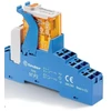 Finder Sąsajos relės serija 4C 2P 8A 24V AC Įspaudžiamas 4C.P2.8.024.0060SPA